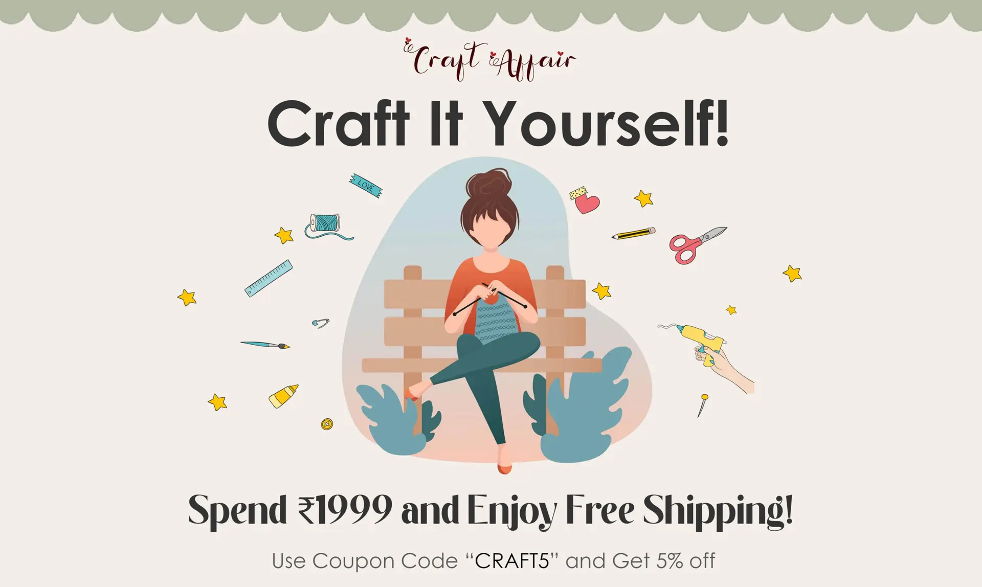 Home Page 1 Craft Affair | Buy premium quality craft supplies